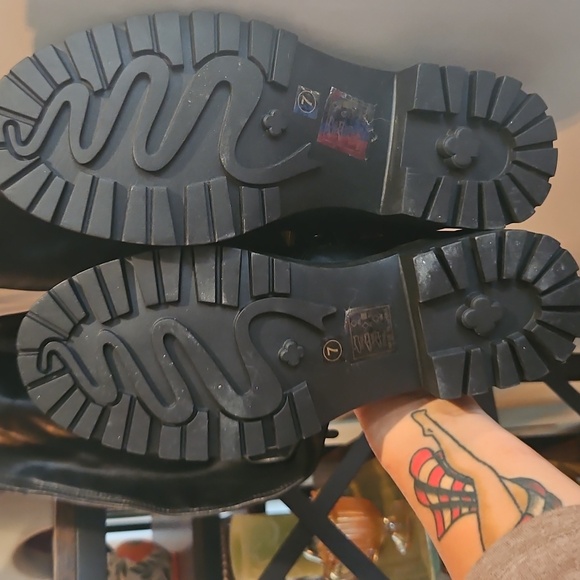 Azalea Wang Black Eureva-Proceed Over The Knee Stretch Boots - Picture 4 of 7